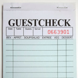 Guest Checks