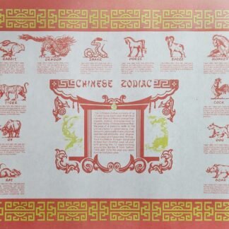 Chinese Zodiac Placemat example image